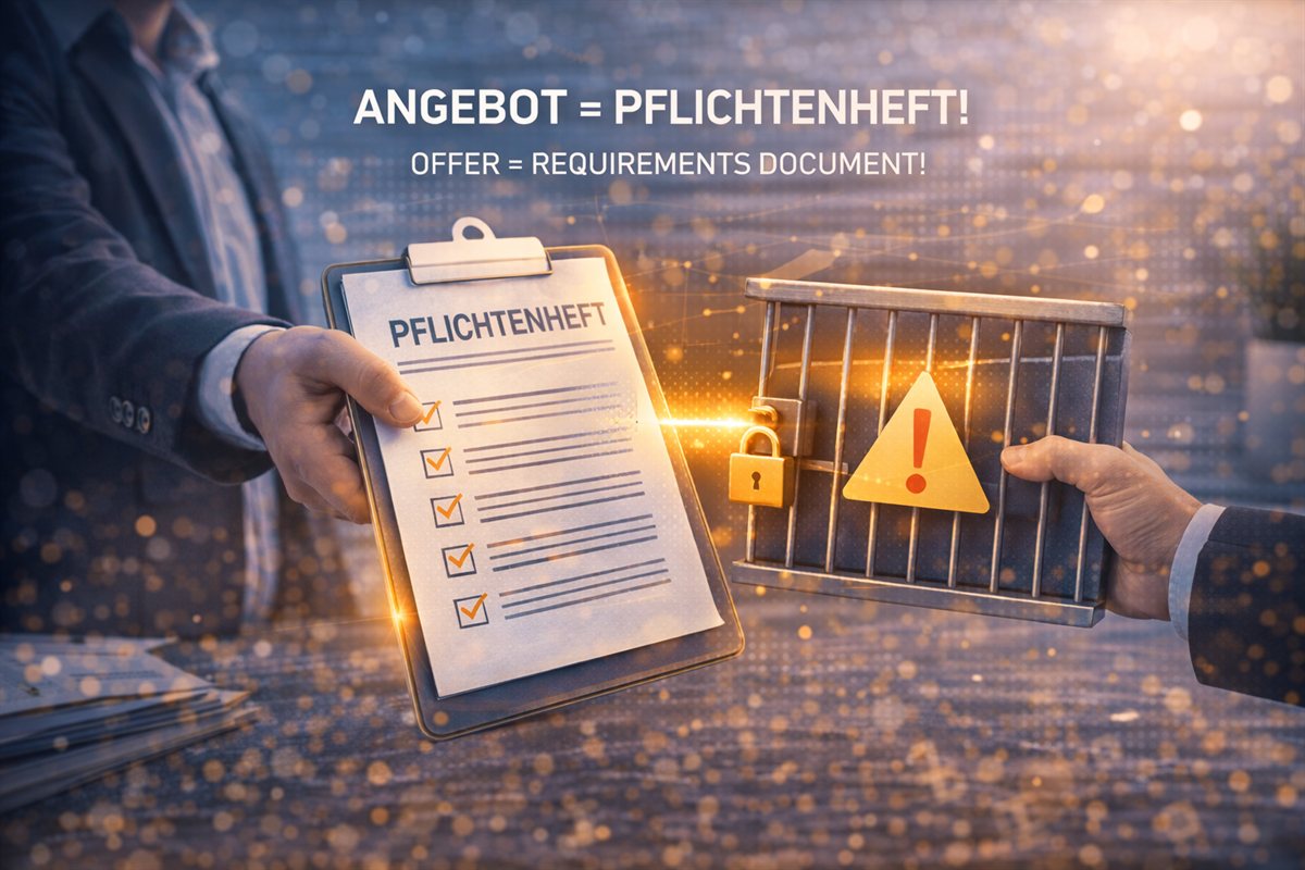 Pflichtenheft und Angebotsanalyse